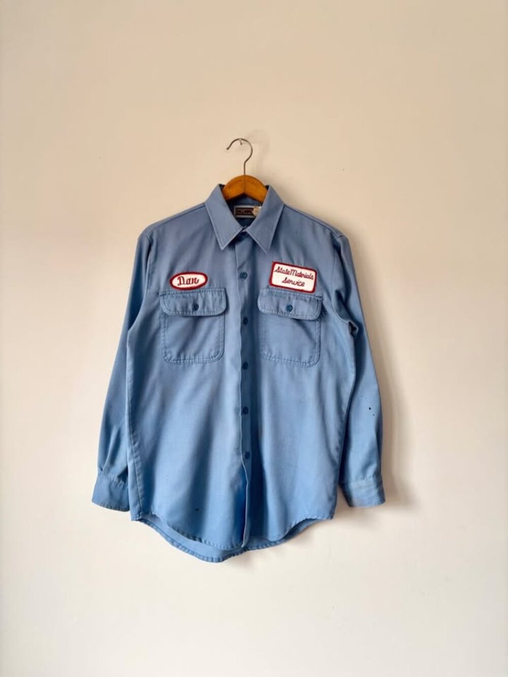 1980's Big Mac "State Materials" Button-Up Shirt
